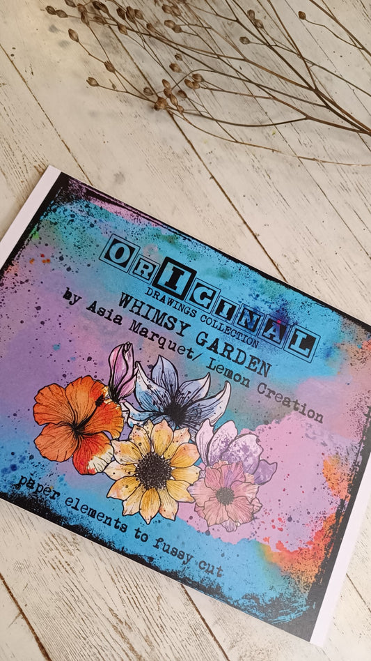 Original Paper Elements- Whimsy Garden