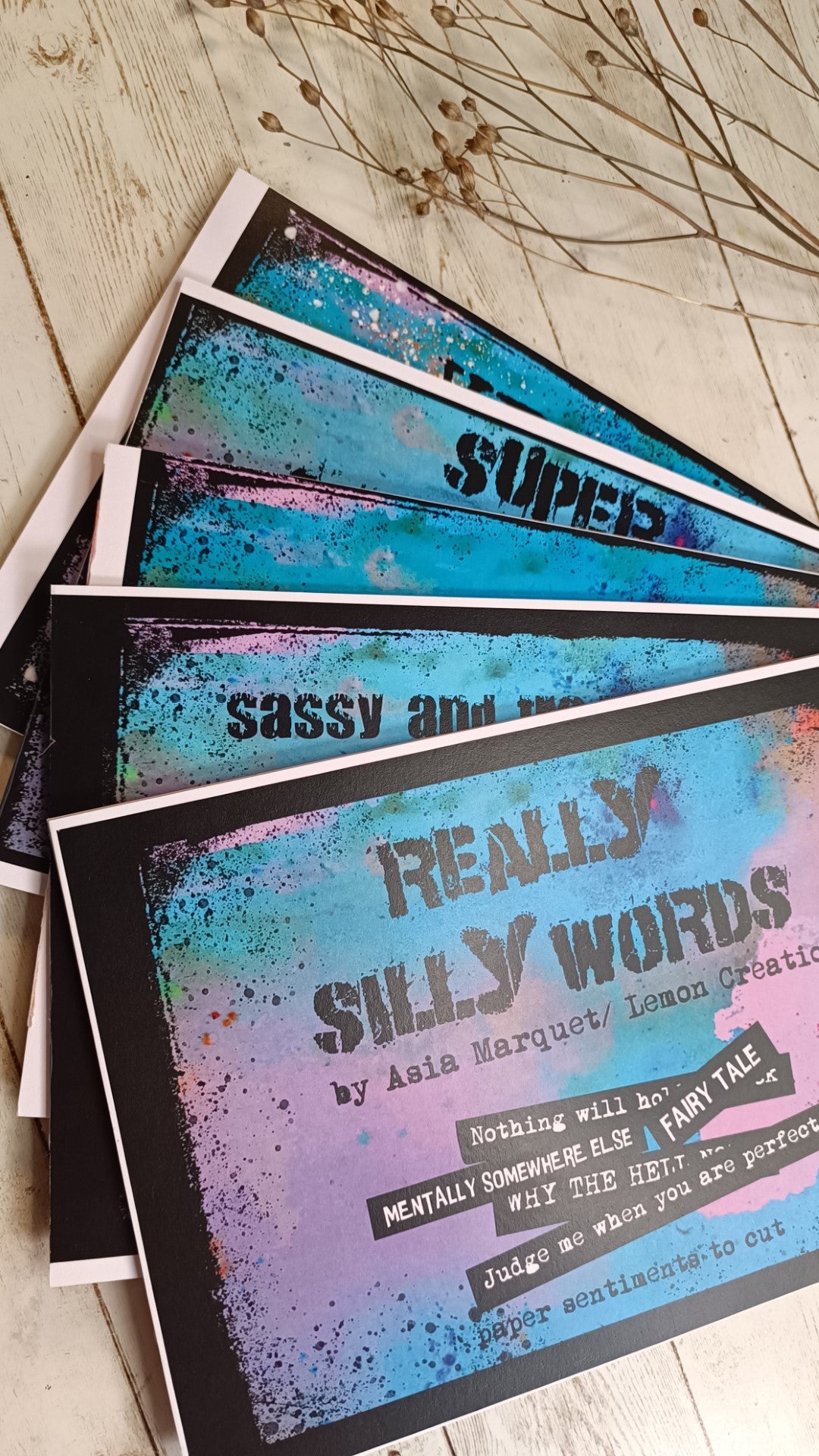 Really Silly Words- 12 pages of Quotes and Sentiments,