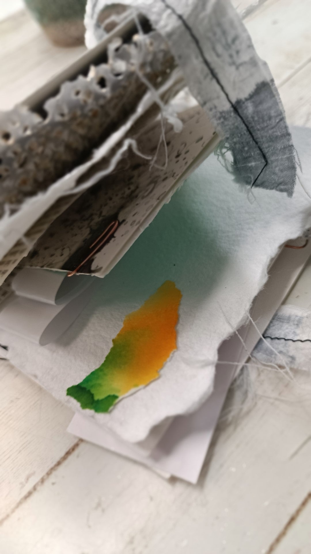 Handmade junk/ art journal