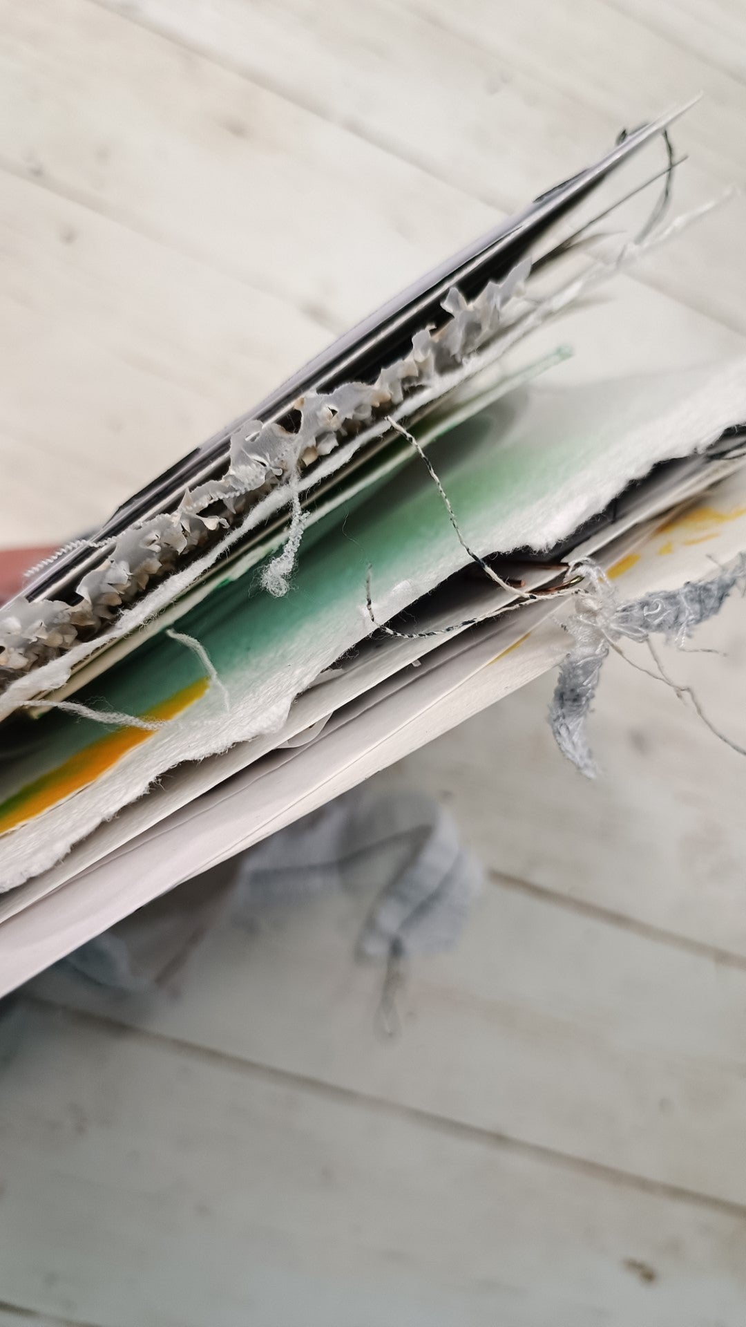 Handmade junk/ art journal