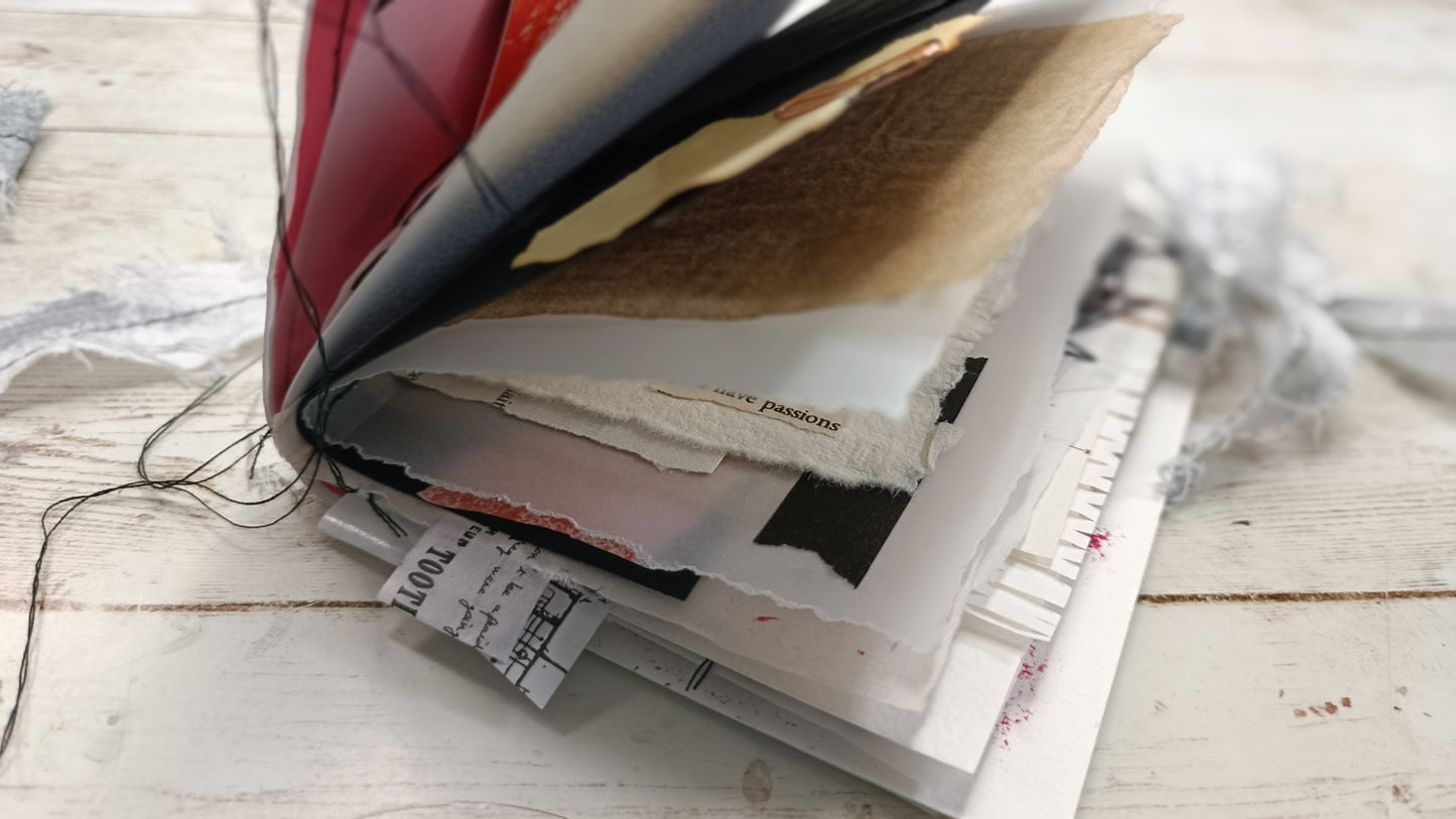 Handmade junk/art journal