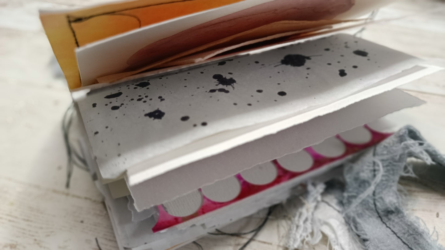 Handmade junk/art journal