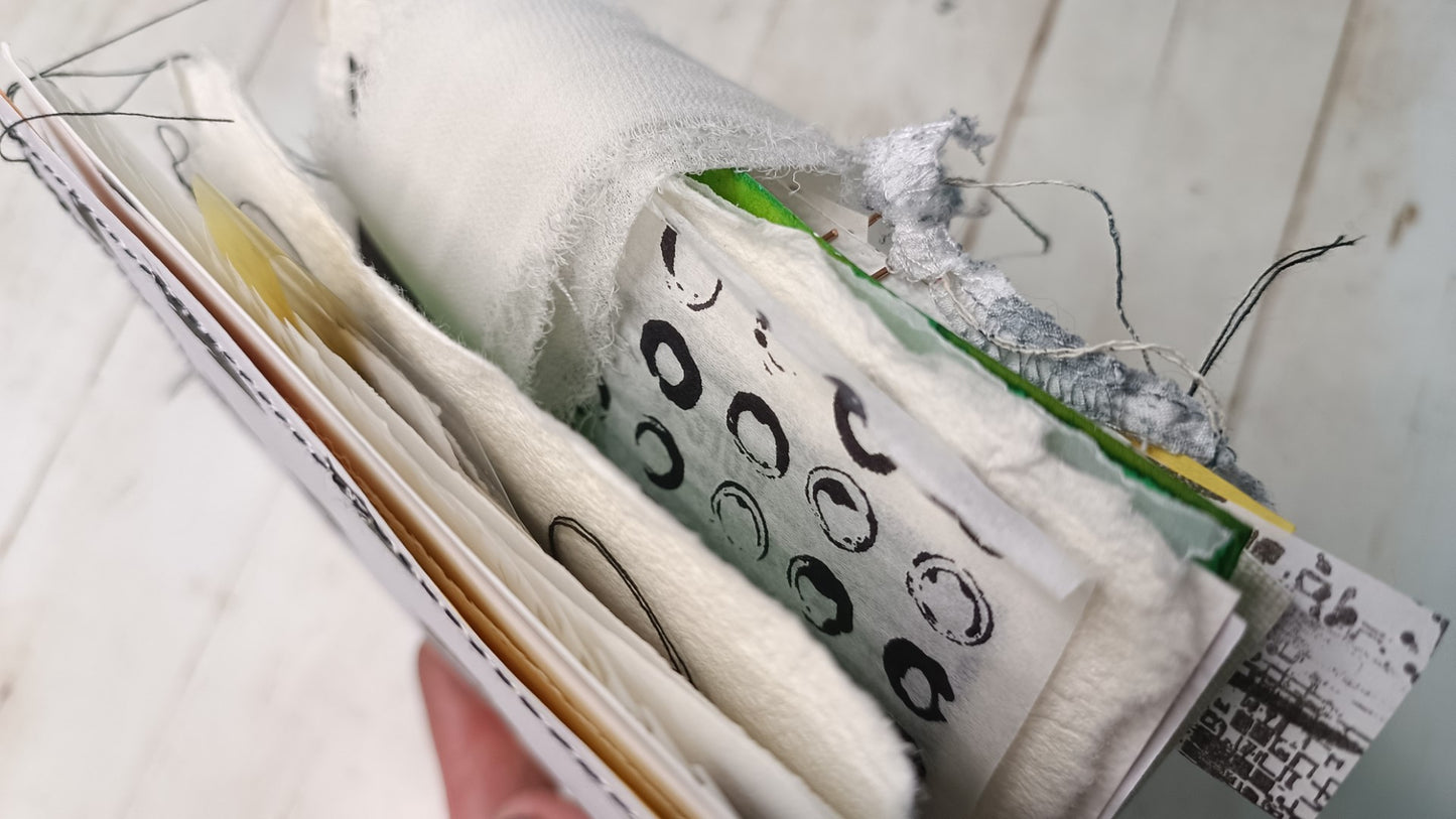 Handmade junk/art journal