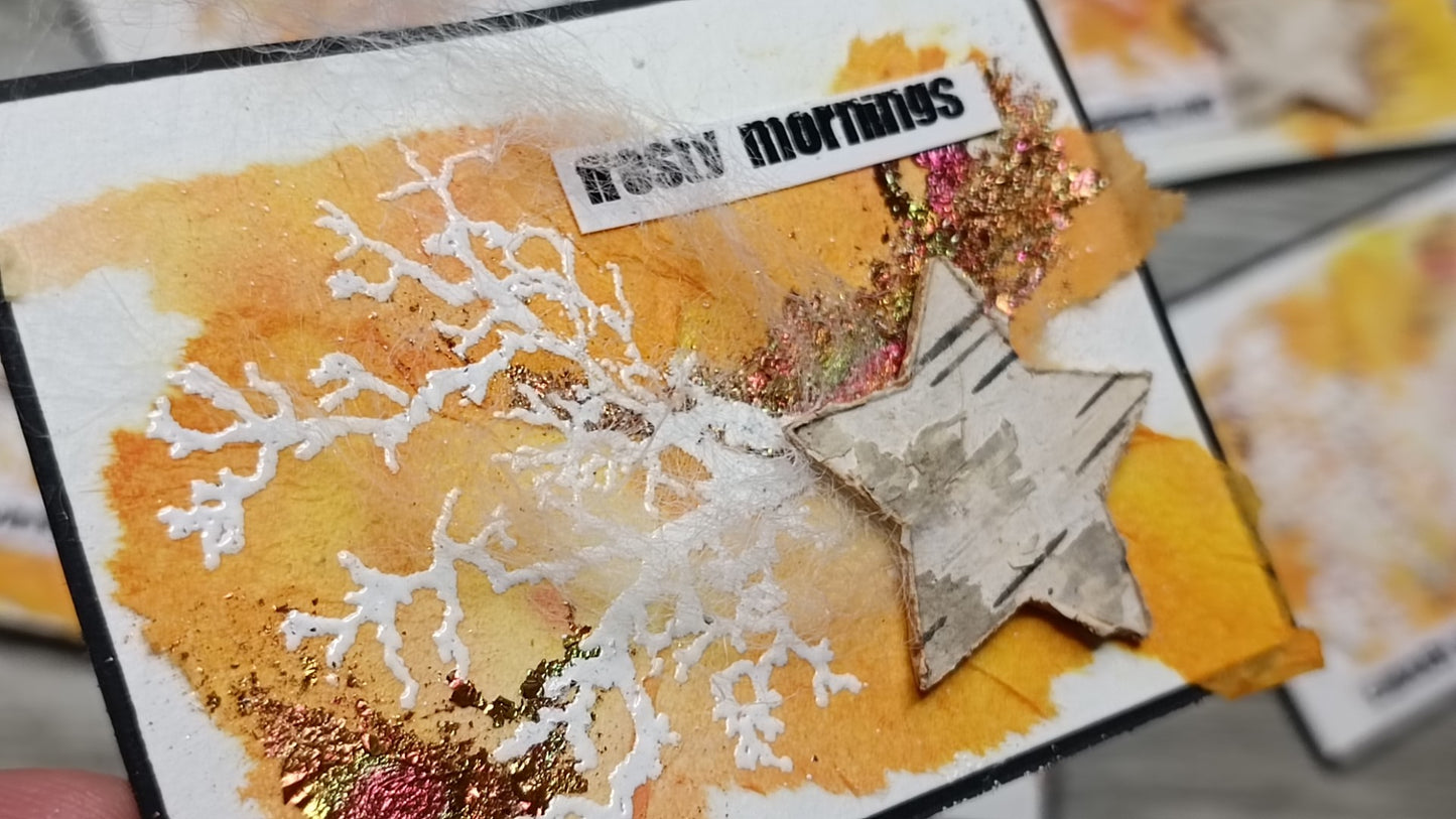 Set of photopolymer stamps-  BEFORE REBIRTH