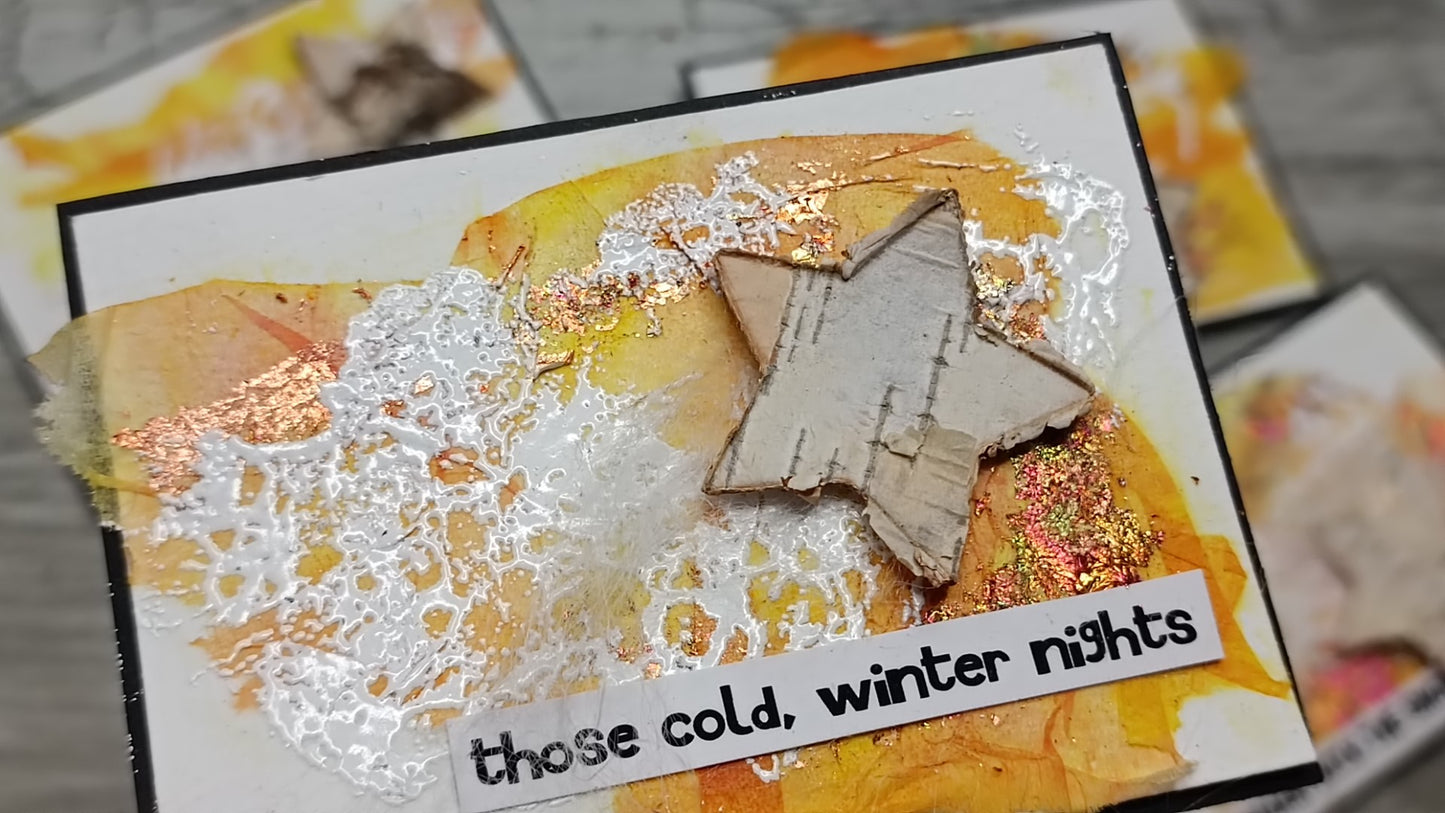 Set of photopolymer stamps- IN THE BACKGROUND