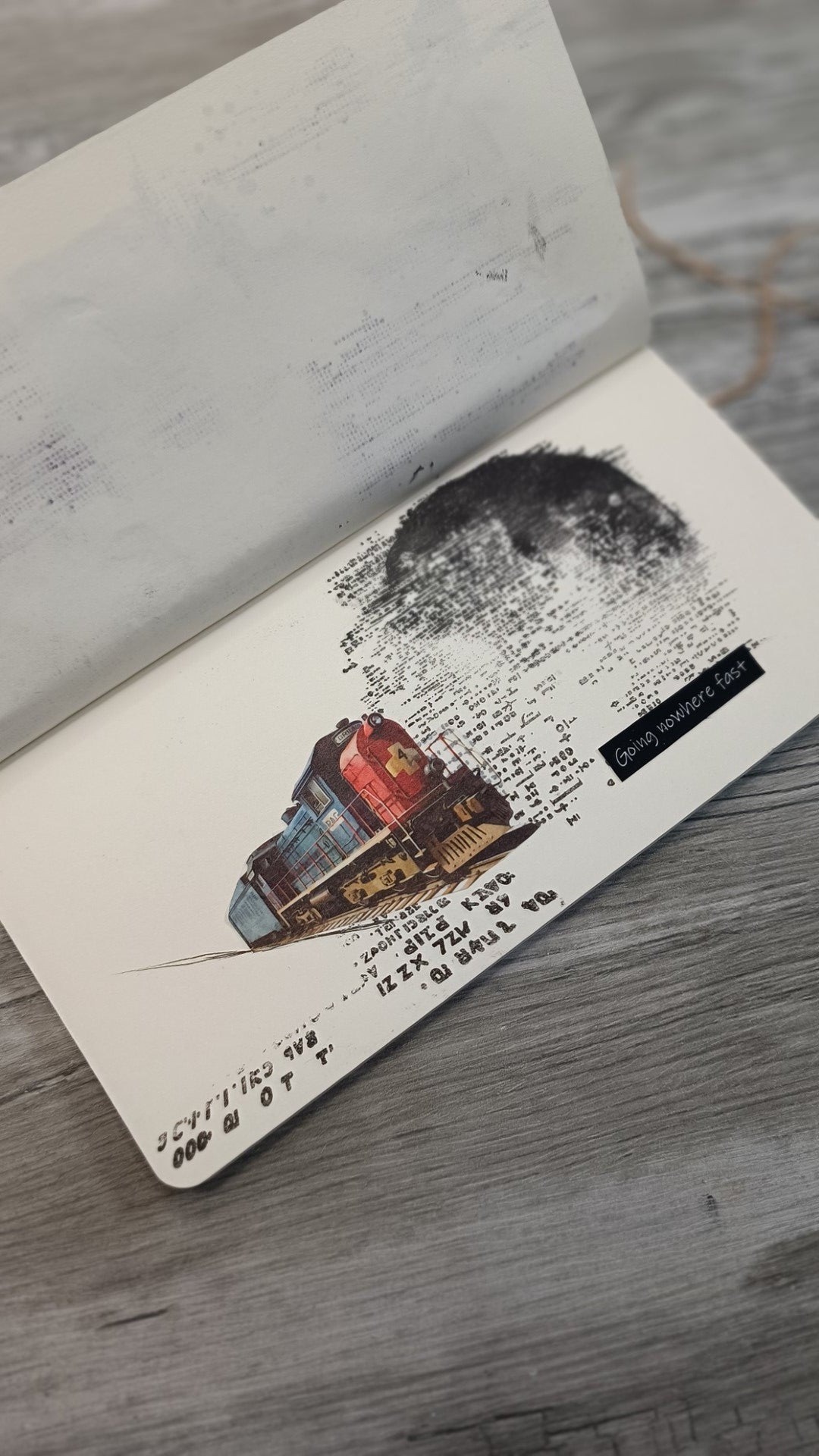 Set of photopolymer stamps- SUNSET
