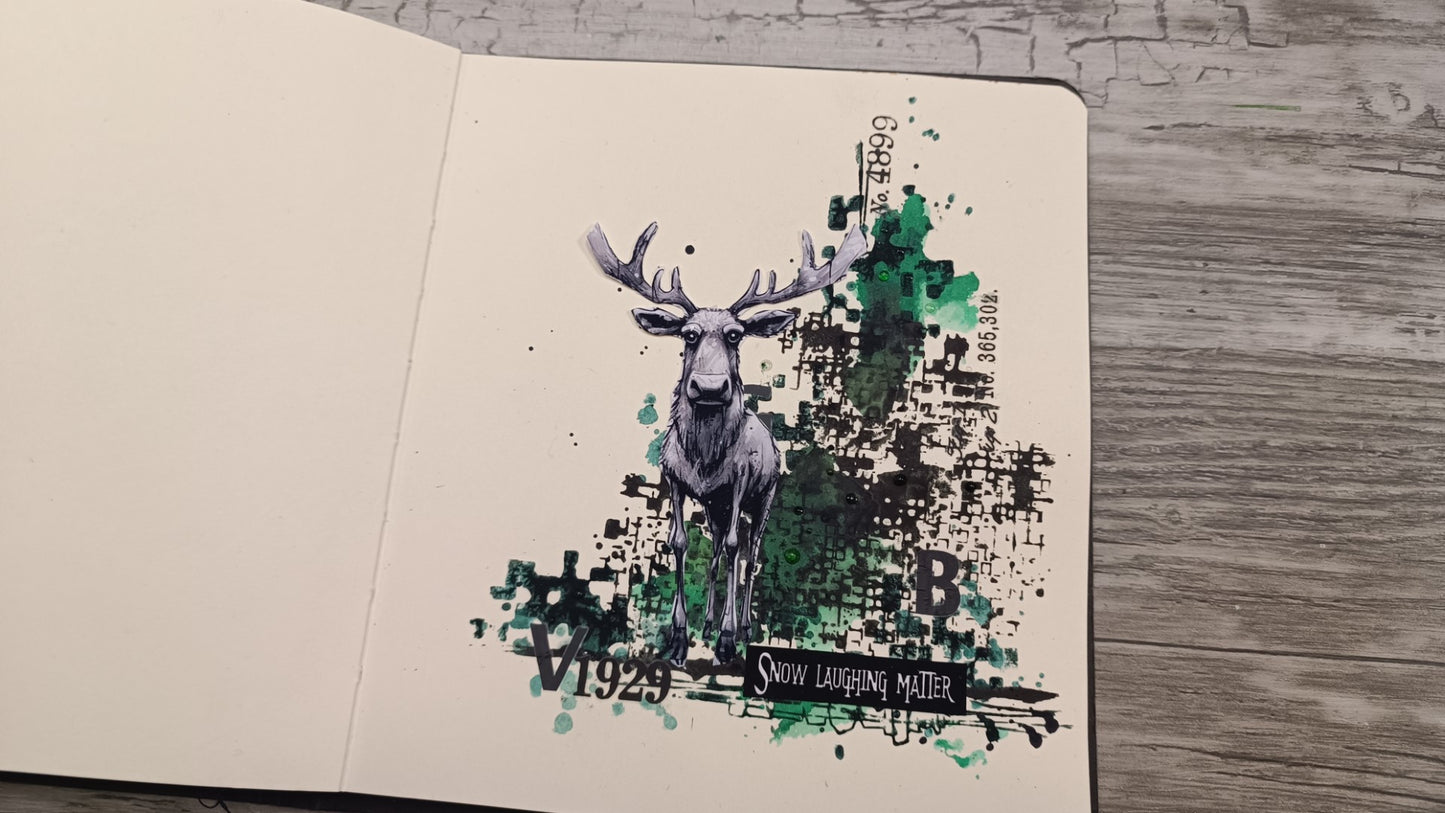 Mixed Media Stencil- GRID