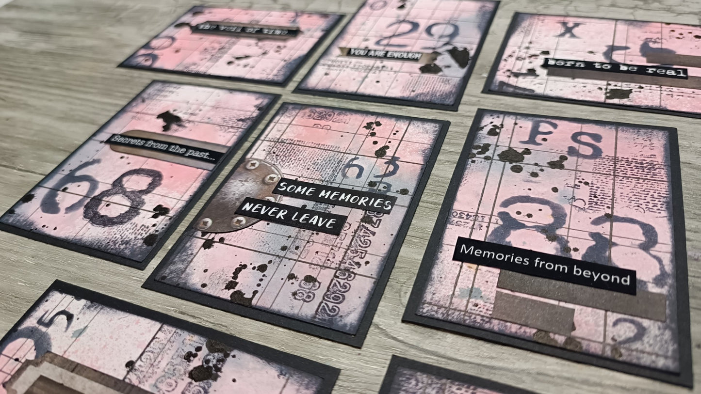 Set of photopolymer stamps- TRIANGLE FORMULA