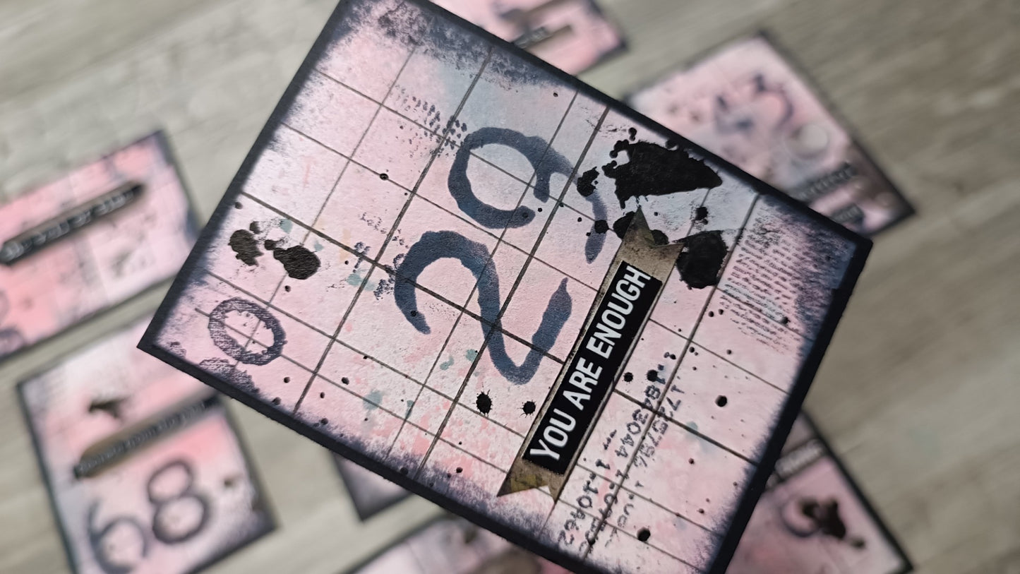 Set of photopolymer stamps- TRIANGLE FORMULA