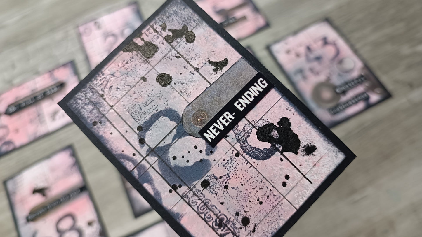 Set of photopolymer stamps- TRIANGLE FORMULA