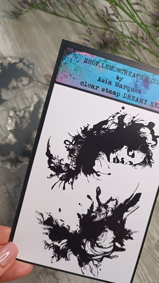 Set of photopolymer stamps- DREAMY HER