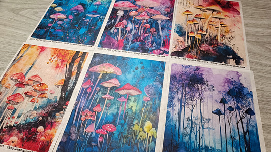 Rice Papers- PURPLE collection