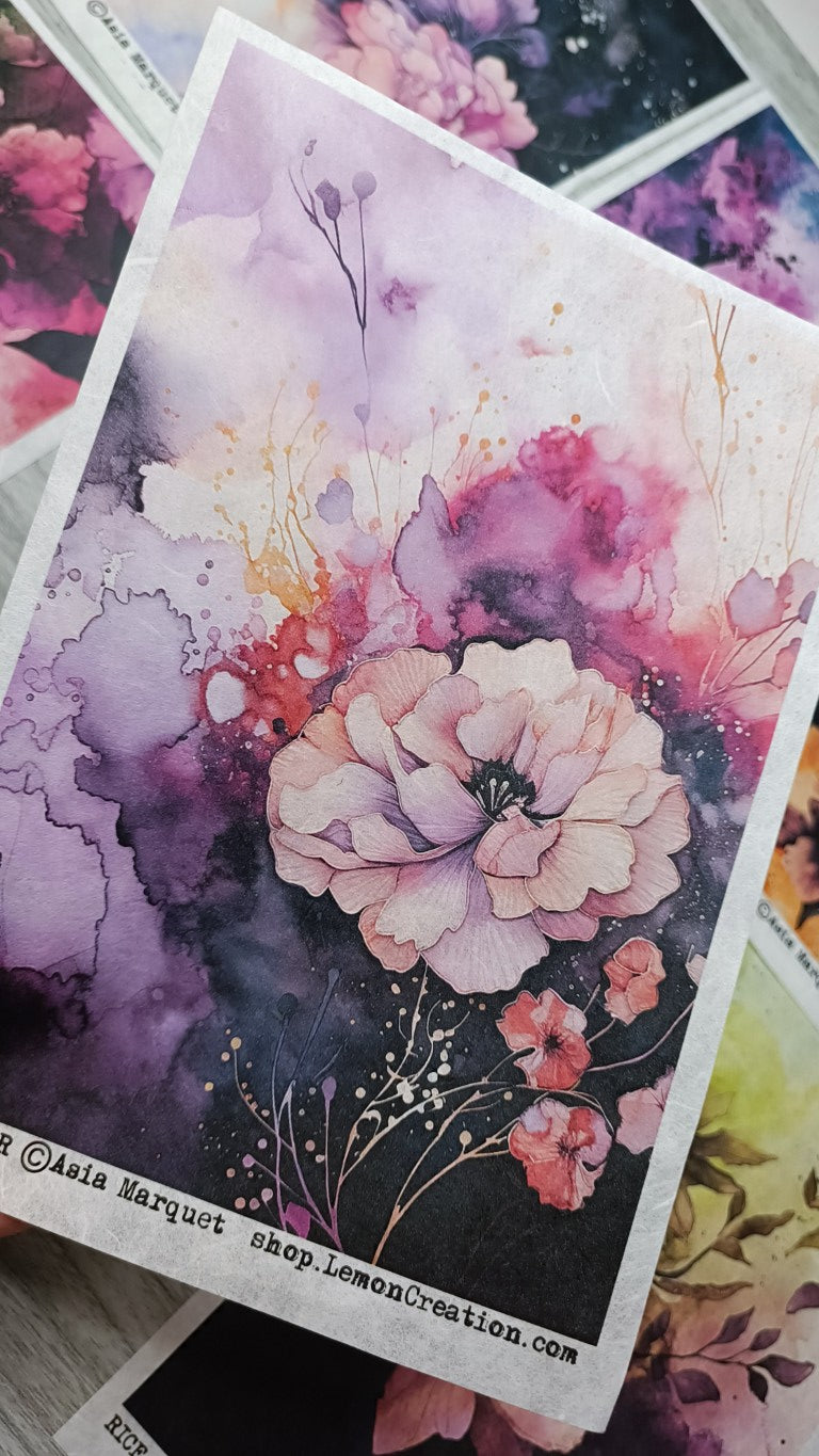 Rice Papers-  PINK collection