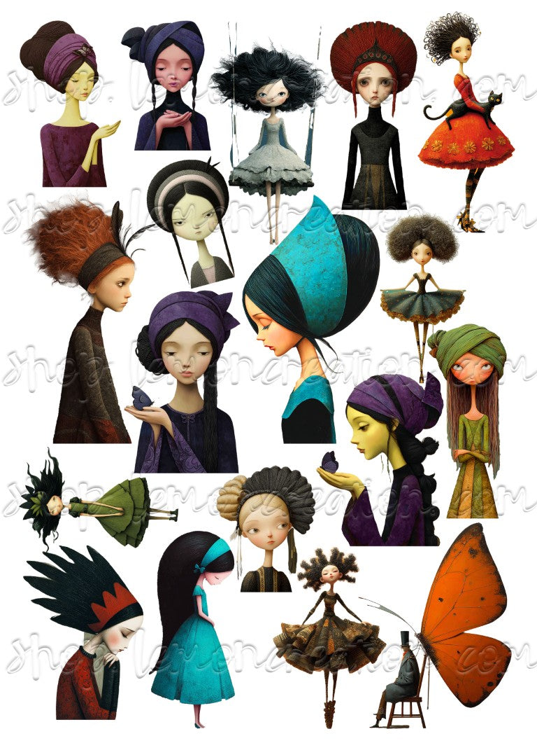 DIGITAL DOWNLOAD FILE-  Esoteric Women