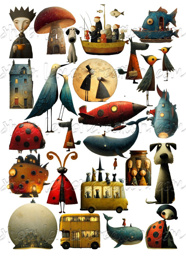 DIGITAL DOWNLOAD FILE- Faerie Realms