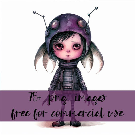 DIGITAL DOWNLOAD FILE- LadyBug & BeetleBoy