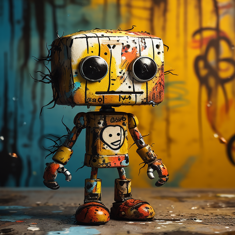 DIGITAL DOWNLOAD FILE- Weird Robots