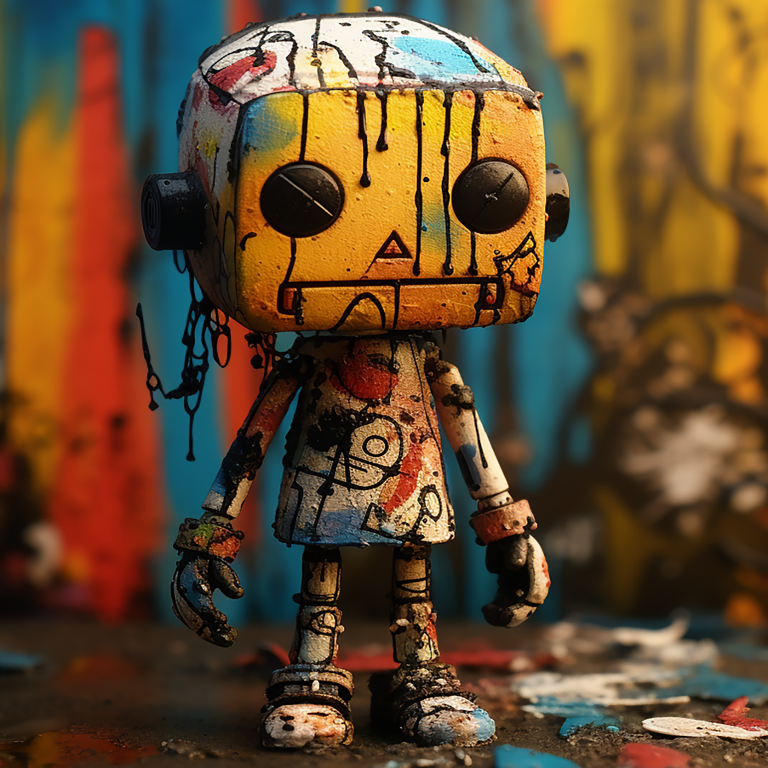 DIGITAL DOWNLOAD FILE- Weird Robots