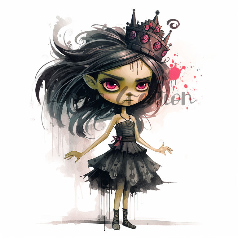 DIGITAL DOWNLOAD FILE- Princess with Attitude