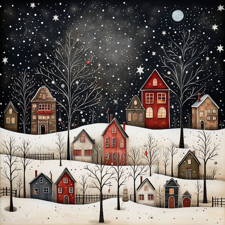 DIGITAL DOWNLOAD FILE- Winter Magical Scenery