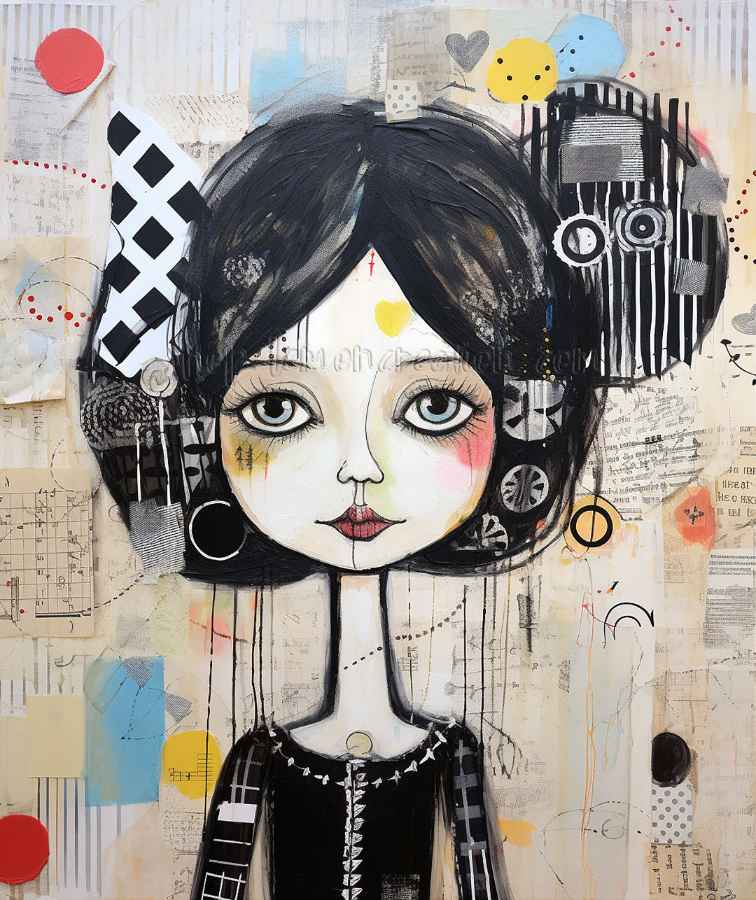 DIGITAL DOWNLOAD FILE- Patchwork Women