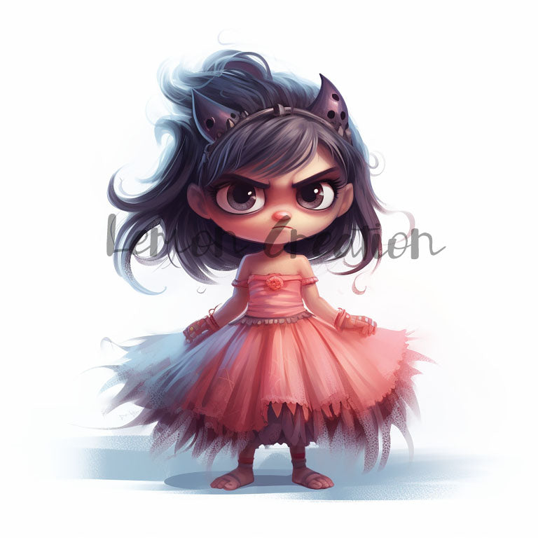 DIGITAL DOWNLOAD FILE- Princess with Attitude