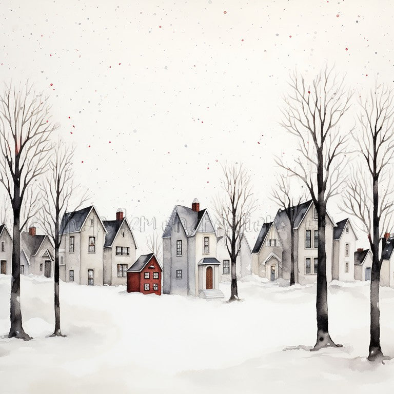 DIGITAL DOWNLOAD FILE- Winter Magical Scenery