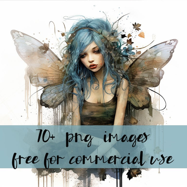 DIGITAL DOWNLOAD FILE- Mysterious Fairies (big bundle)