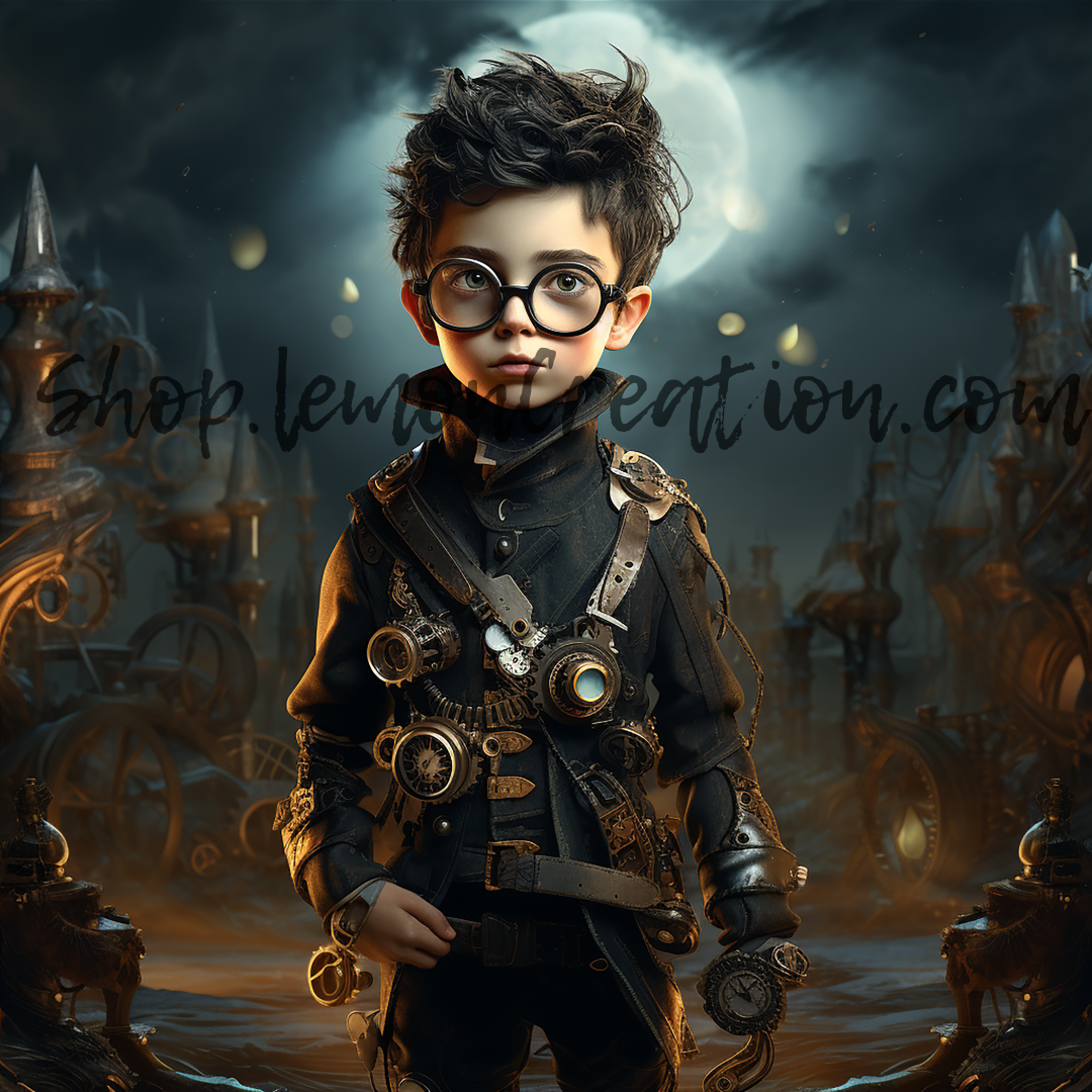 DIGITAL DOWNLOAD FILE- Steampunk Teens