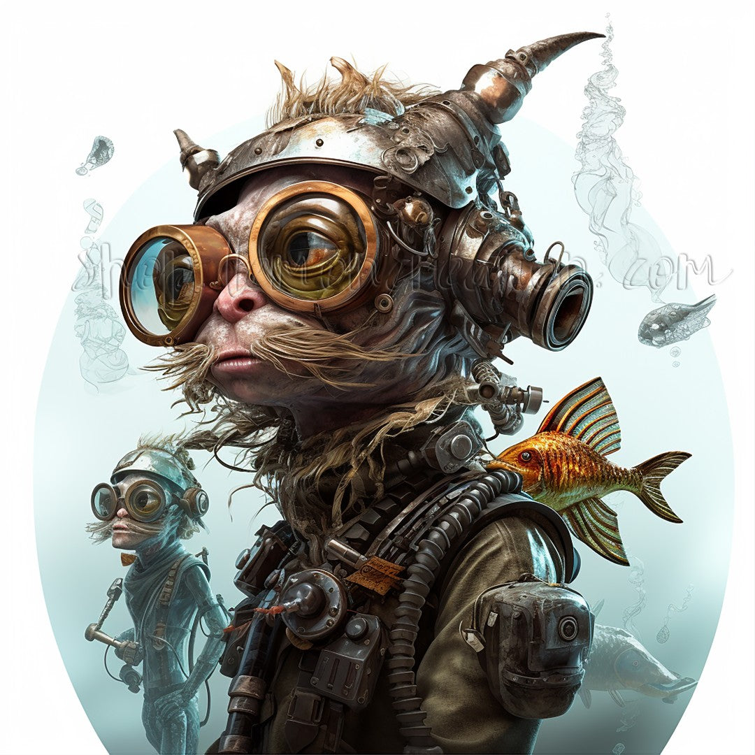 DIGITAL DOWNLOAD FILE- Dystopian Worlds