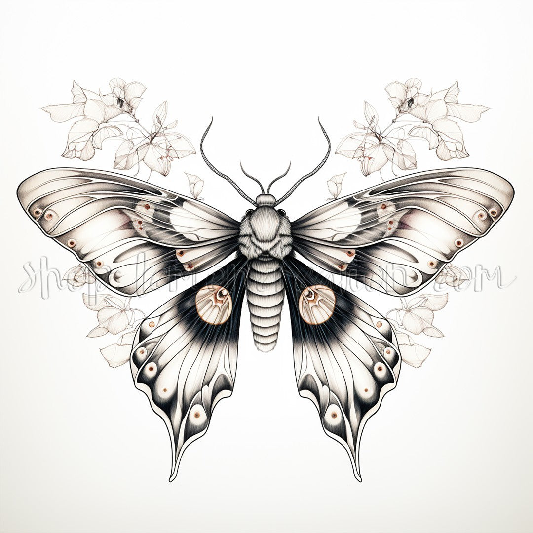DIGITAL DOWNLOAD FILE- Butterflies and Moths