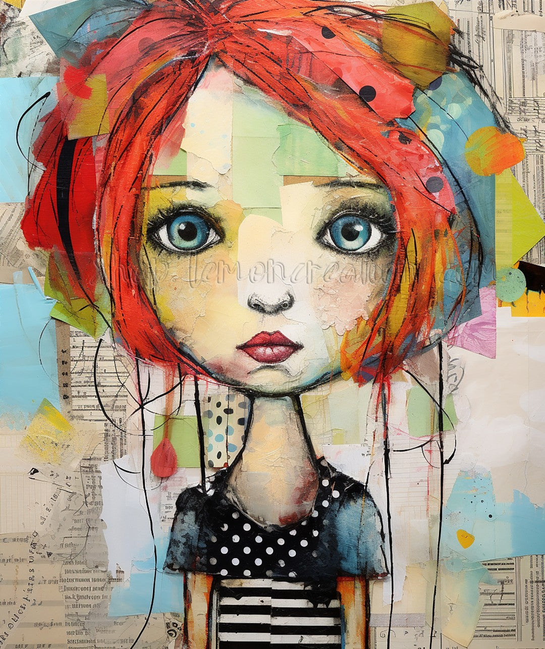DIGITAL DOWNLOAD FILE- Patchwork Women
