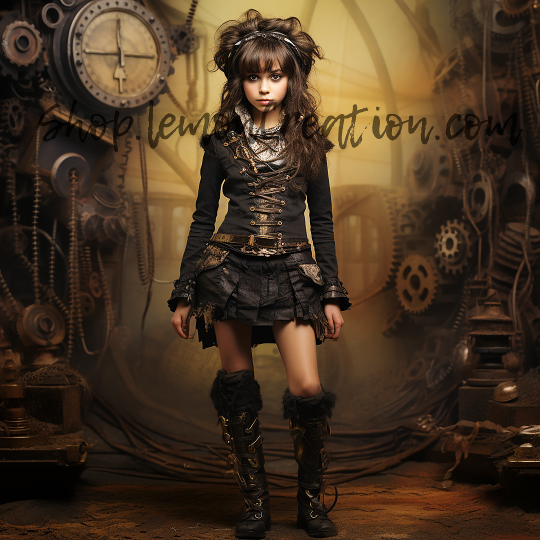 DIGITAL DOWNLOAD FILE- Steampunk Teens