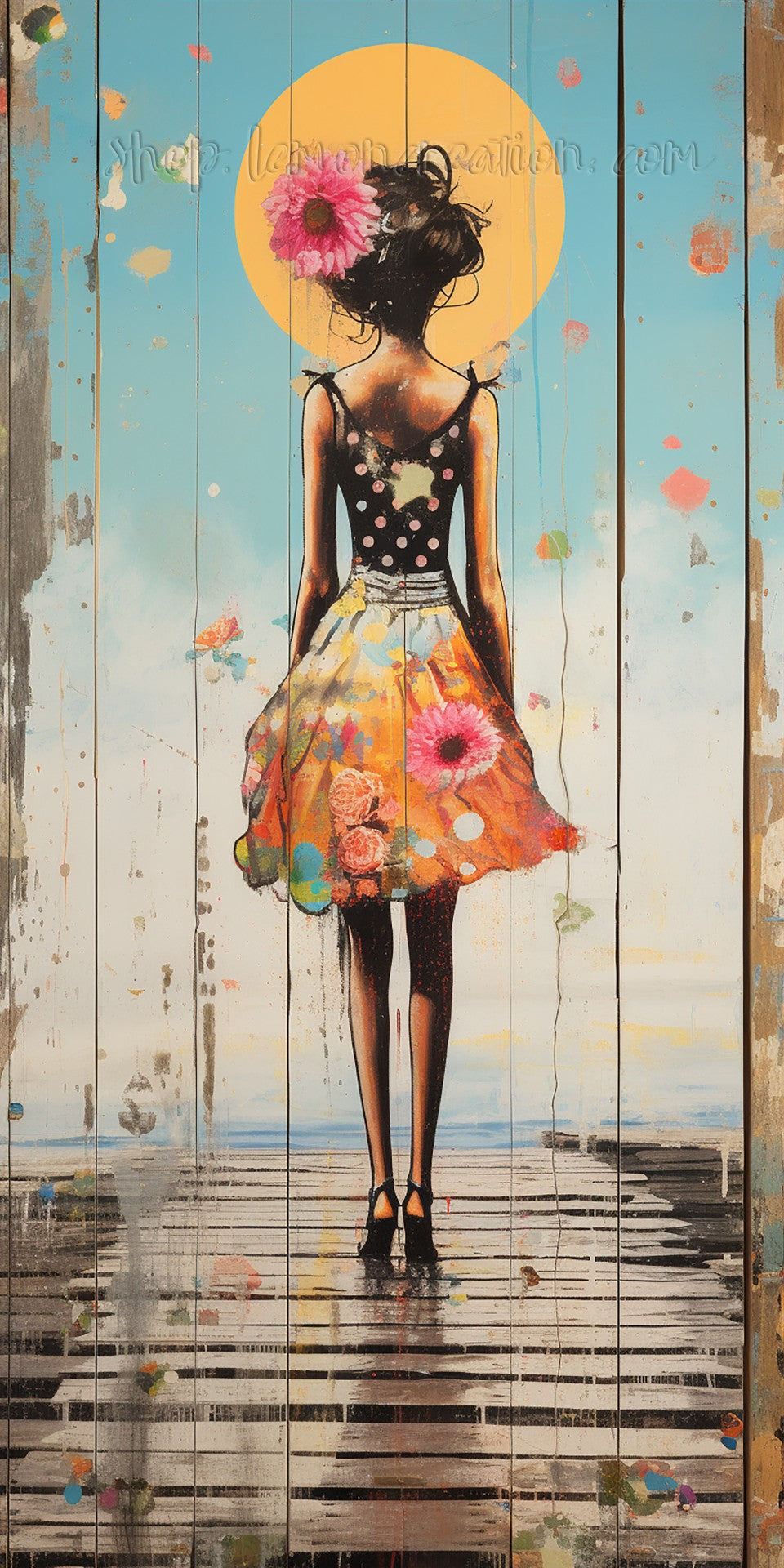 DIGITAL DOWNLOAD FILE- Patchwork Women