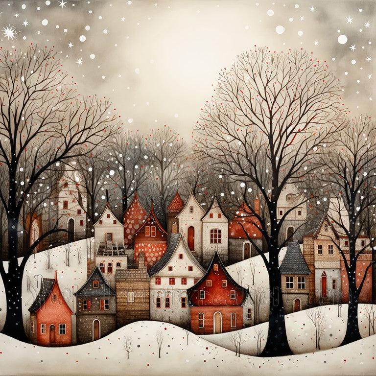 DIGITAL DOWNLOAD FILE- Winter Magical Scenery