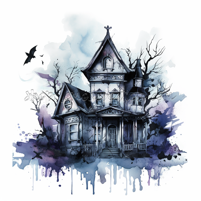 DIGITAL DOWNLOAD FILE- Haunted Manor