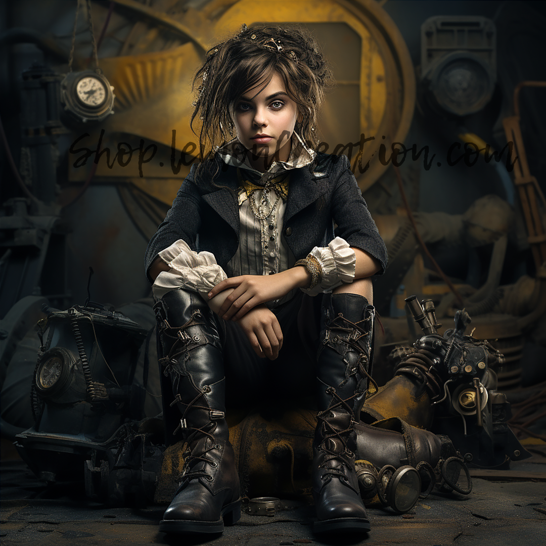 DIGITAL DOWNLOAD FILE- Steampunk Teens