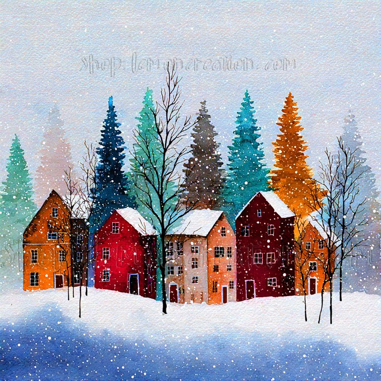 DIGITAL DOWNLOAD FILE- Winter Magical Scenery