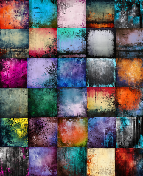 DIGITAL DOWNLOAD FILE- Grunge Backgrouds