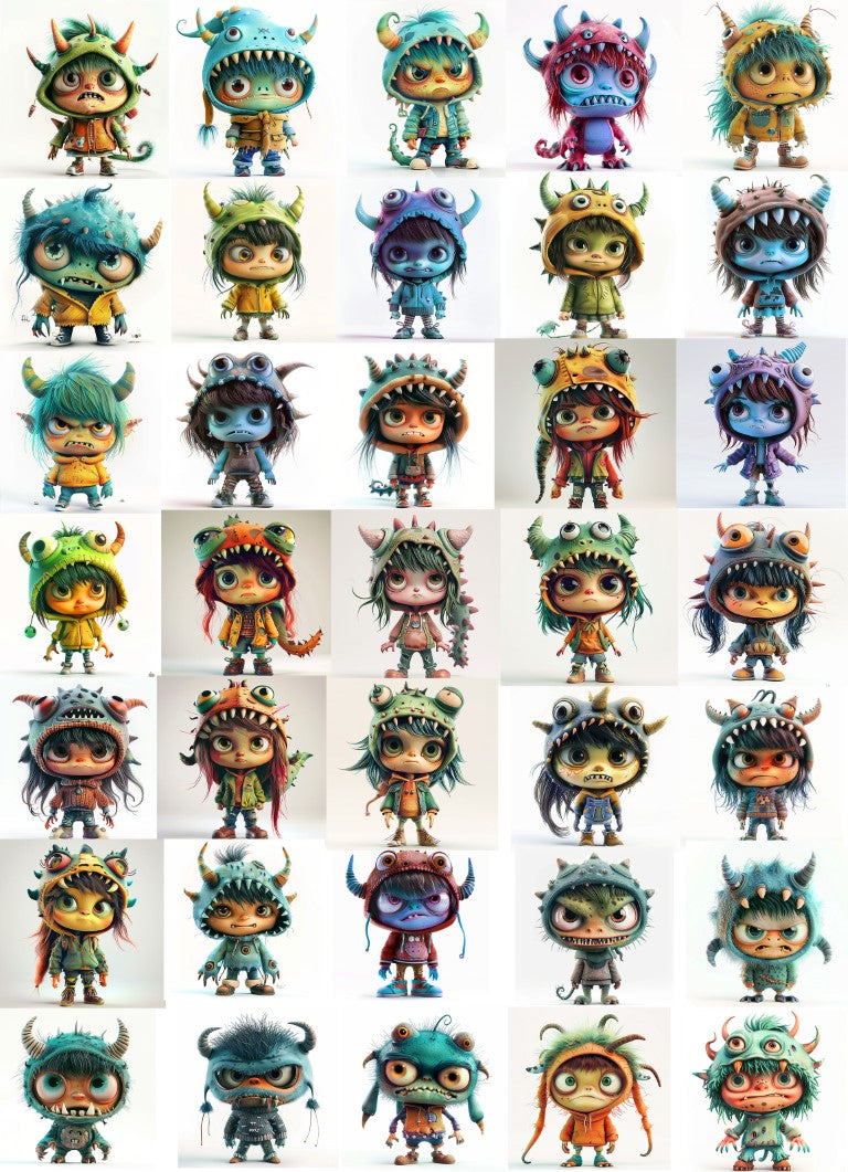 DIGITAL DOWNLOAD FILE- Monster Edition