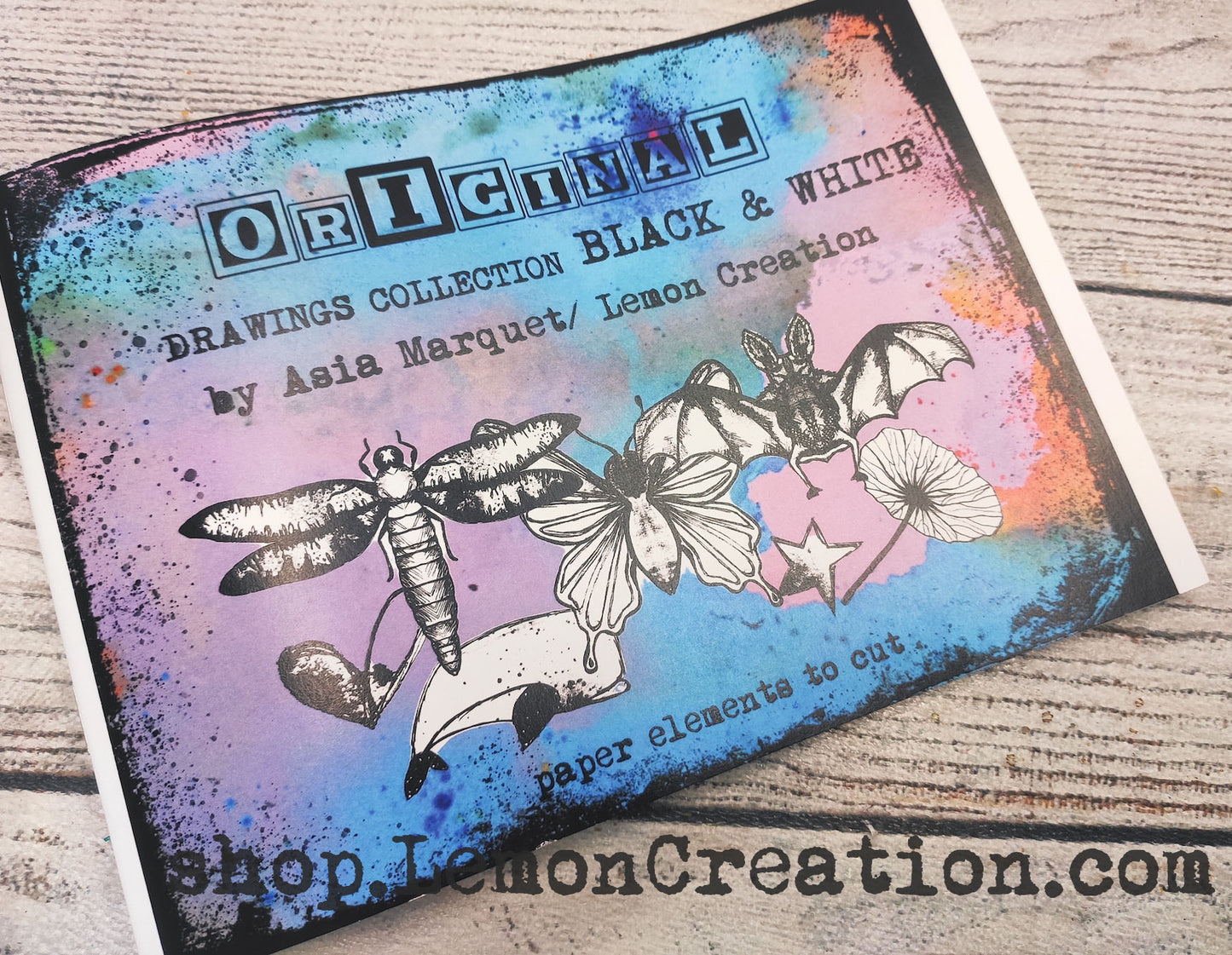 Original  Paper Elements in black & white