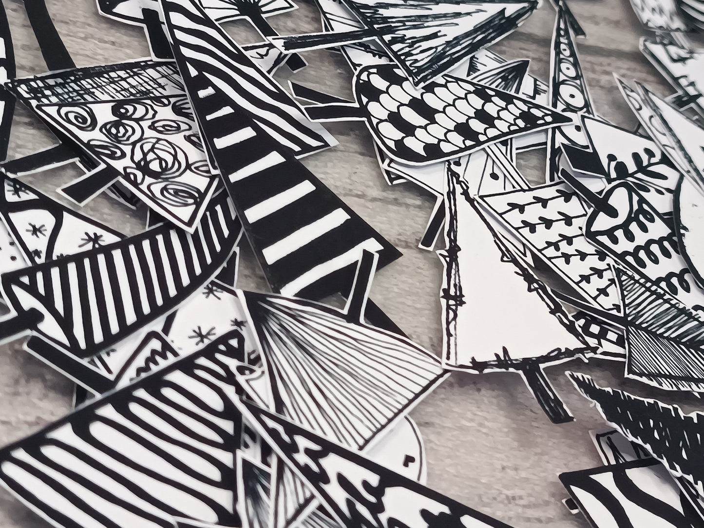 Digital Download File- CHRISTMAS TREES  bundle