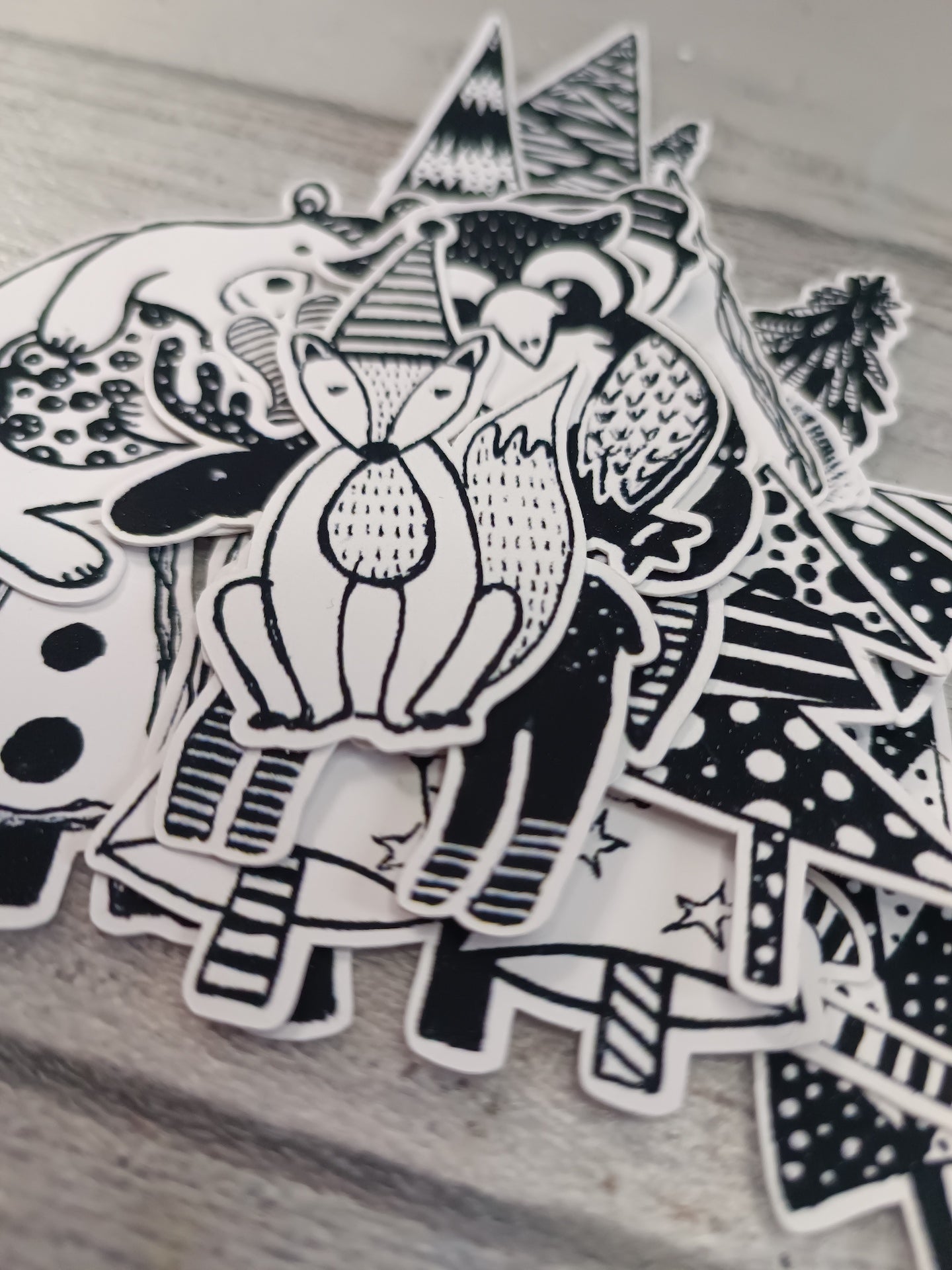 Digital Download File- Frozen Forest Animal