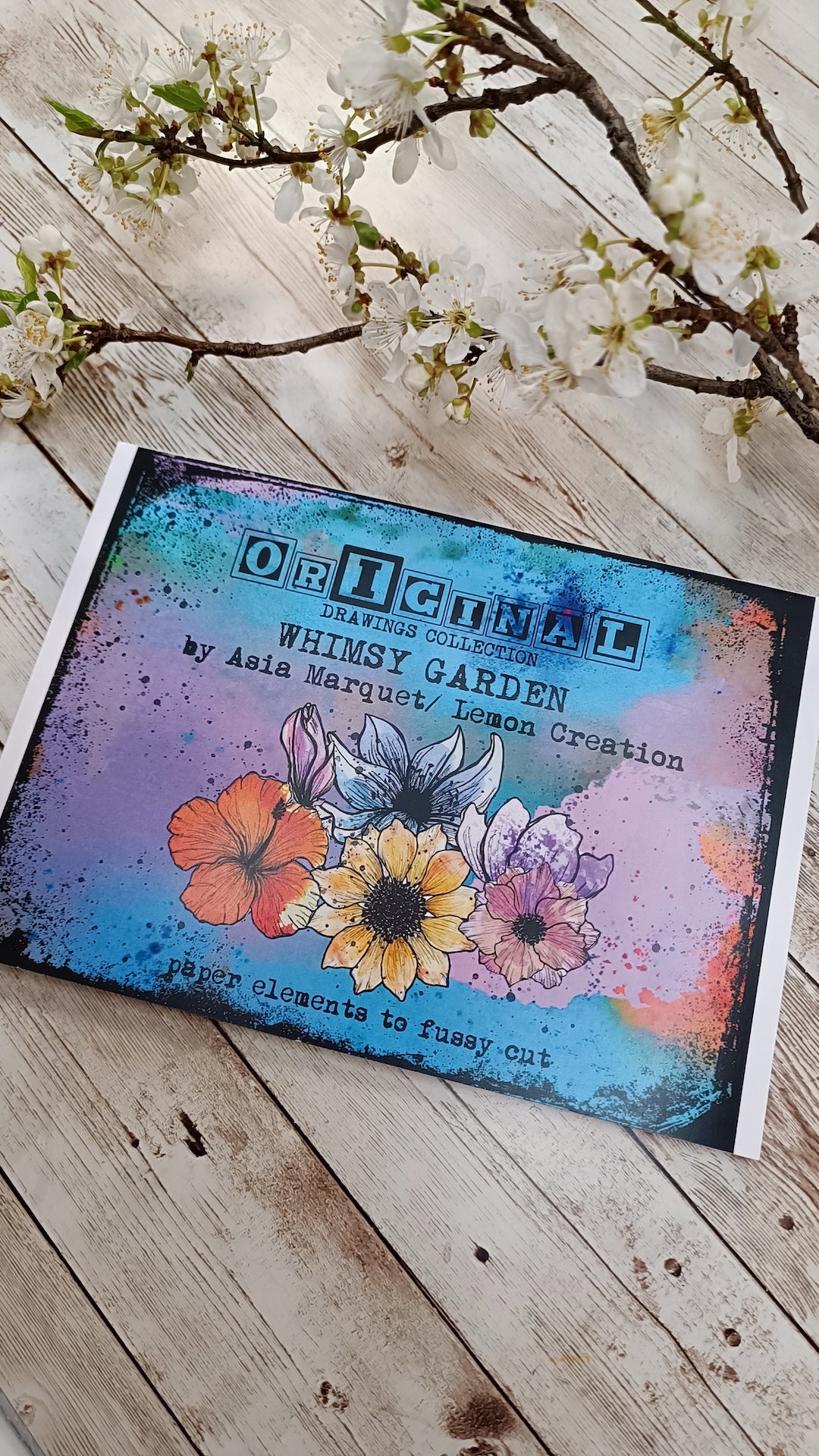 Original Paper Elements- Whimsy Garden
