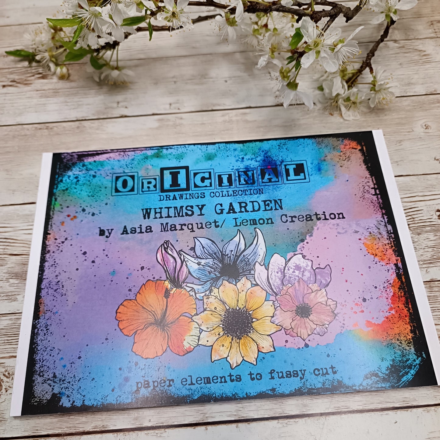 Original Paper Elements- Whimsy Garden