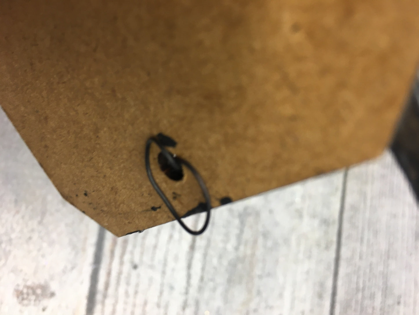 Steampunk/ Industrial tag- handmade