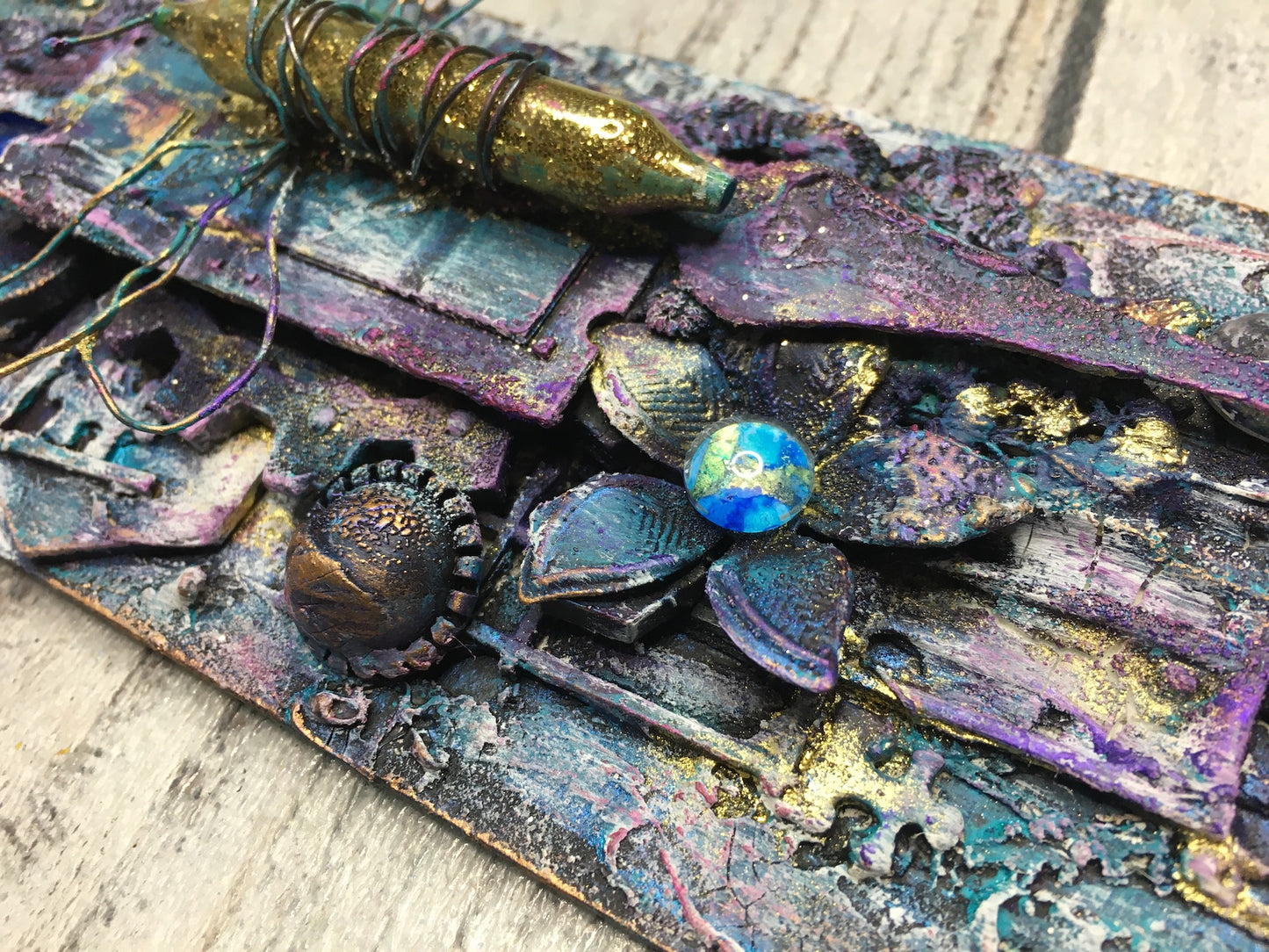 Butterfly tag- handmade