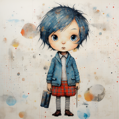 DIGITAL DOWNLOAD FILE- Quirky Children