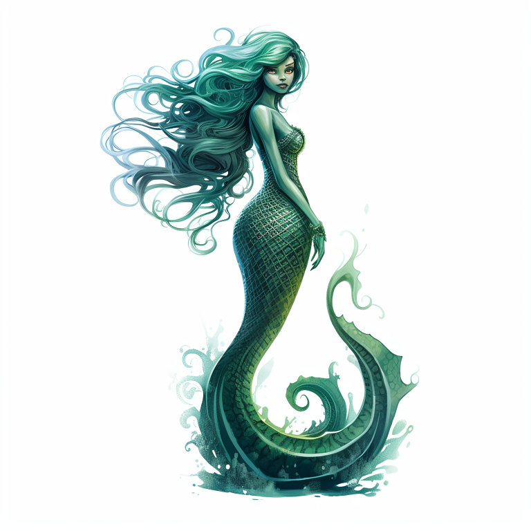 DIGITAL DOWNLOAD FILE- Whimsical Mermaids