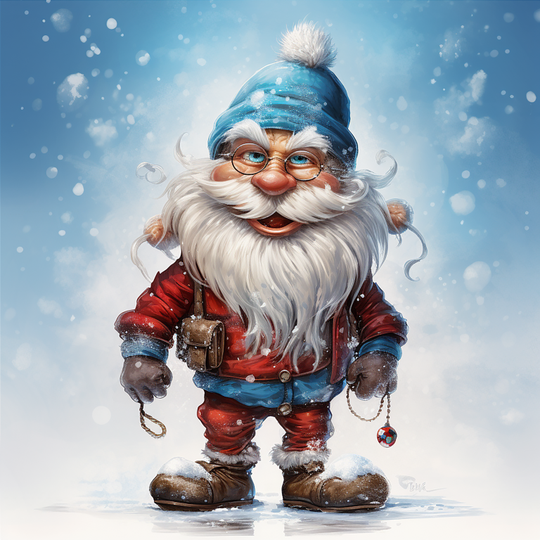 DIGITAL DOWNLOAD FILE- Quirky Santas